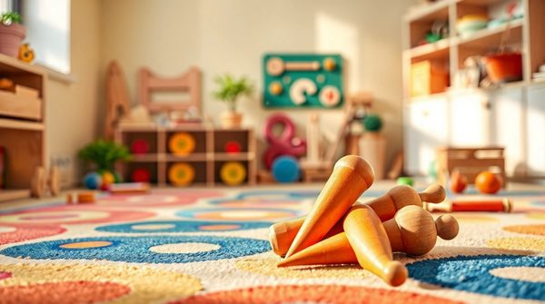 Jouet montessori carottes : un éveil créatif et amusant